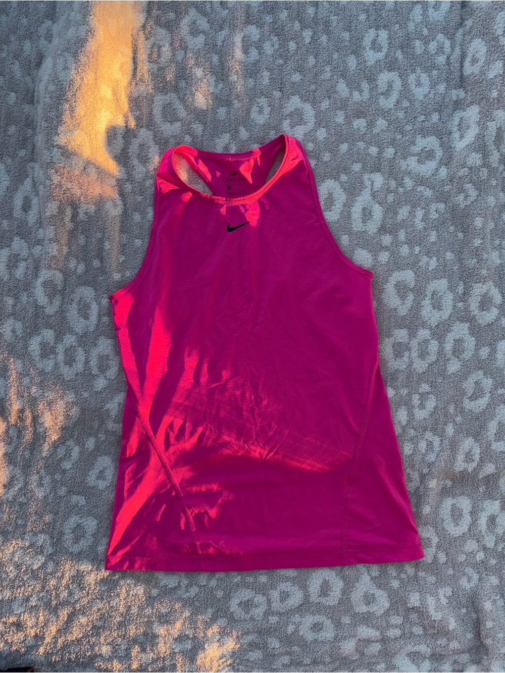 Nike Women's Hot Pink Athletic Racerback Tank